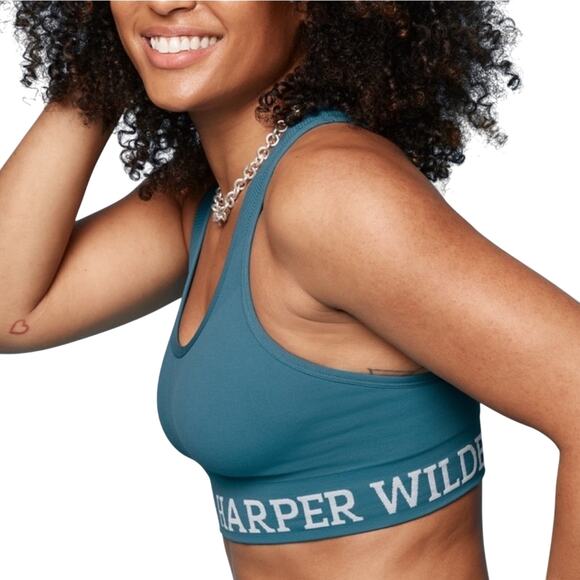 Harper Wilde Move Racerback Set of 2 Low Intensity Sports Bras Size Small Gym - Picture 2 of 16
